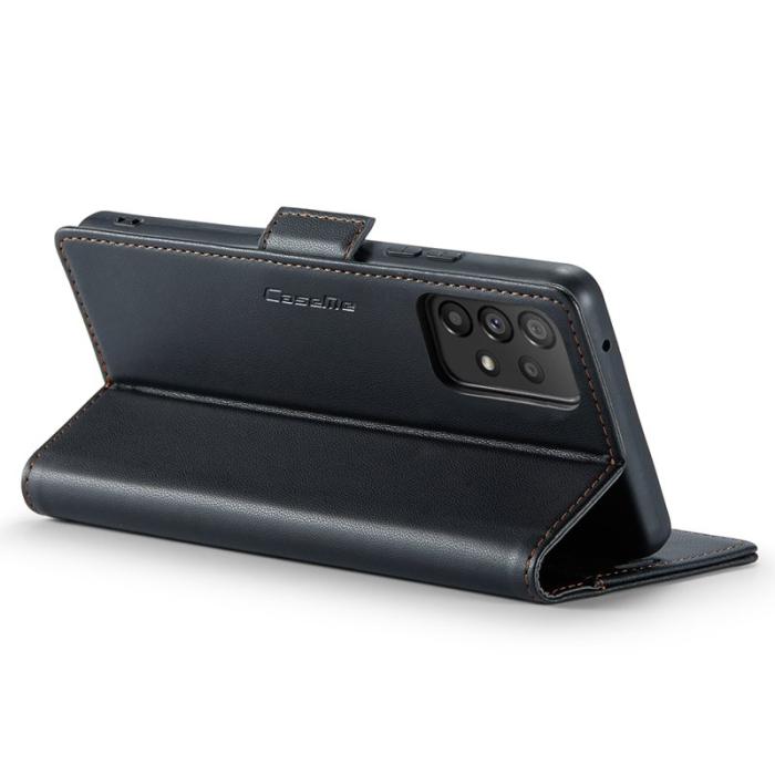 Caseme - CASEME 023 Läderfodral för Samsung Galaxy A53 5G - Svart