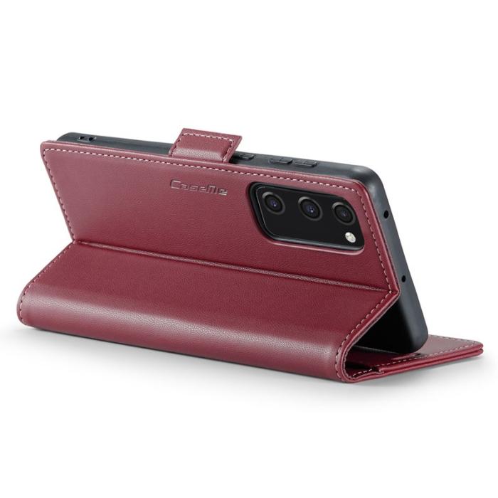 Caseme - CASEME 023 Läderfodral för Samsung Galaxy S20 FE - Röd