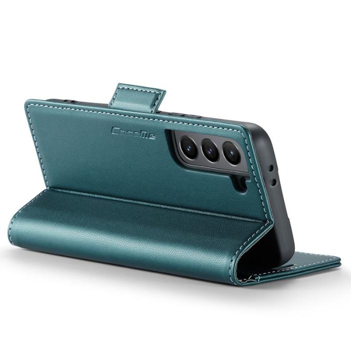 Caseme - CASEME 023 Läderfodral för Samsung Galaxy S21 5G - Grön