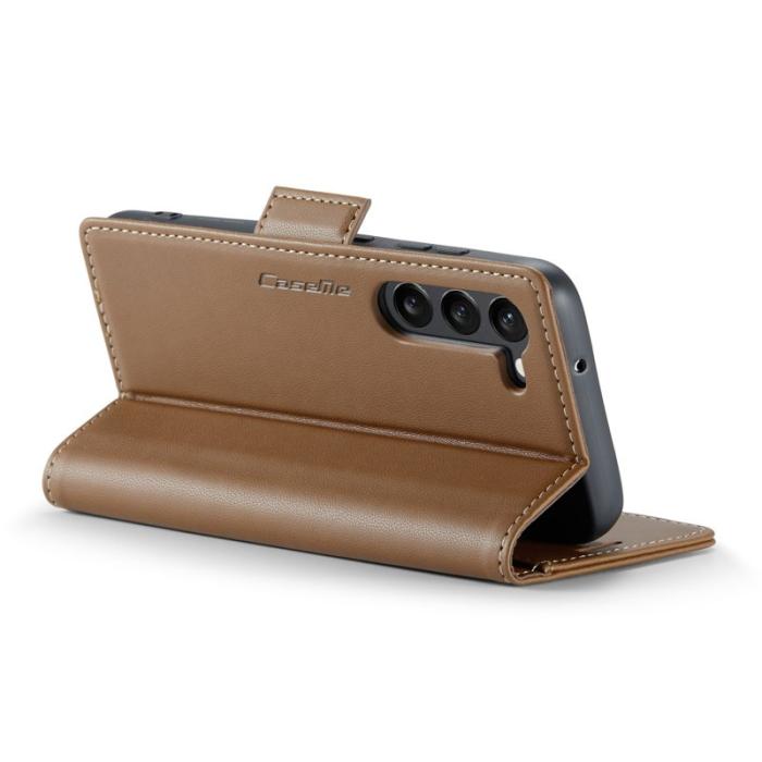 Caseme - CASEME 023 Läderfodral för Samsung Galaxy S23+ - Brun