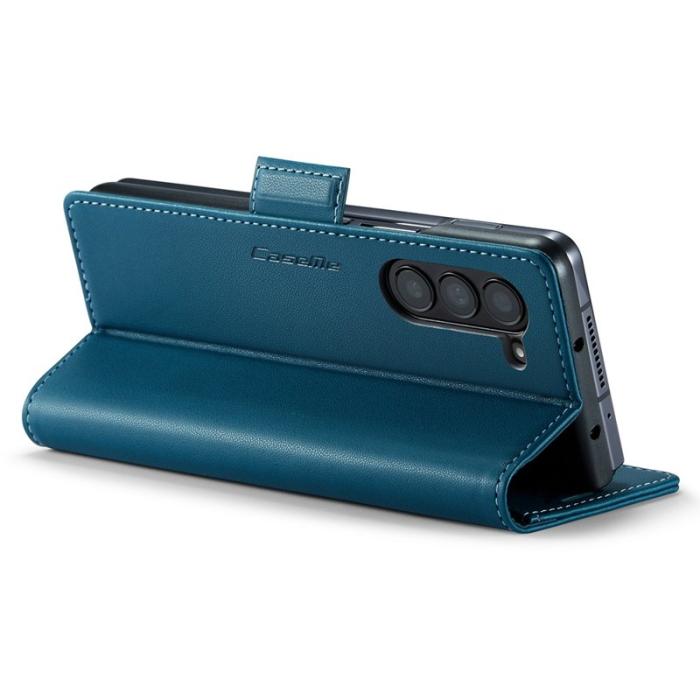 Caseme - CASEME Plånboksfodral Konstläder för Samsung Galaxy Z Fold6 5G - Blå