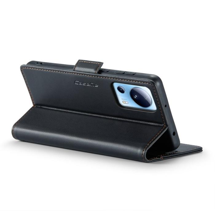 Caseme - CASEME Plånboksfodral Konstläder för Xiaomi 13 Lite / Civi 2 - Svart