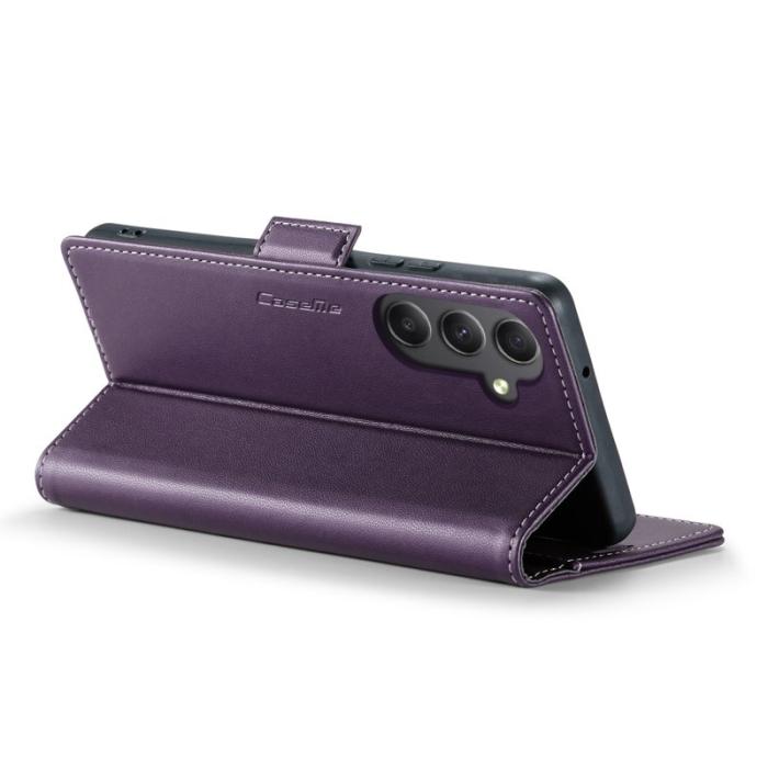 Caseme - CASEME 023 Läderfodral till Samsung Galaxy A34 5G - Lila