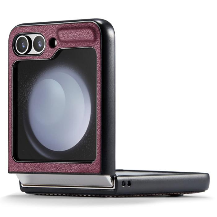 Caseme - CASEME 023 Series Samsung Galaxy Z Flip7 FE Fodral Vinröd