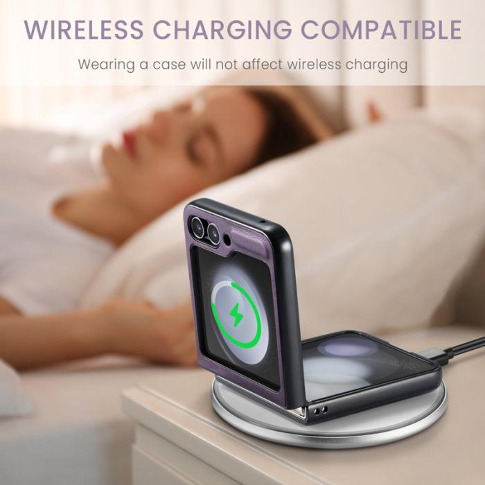 Caseme - CASEME 023 Series Skal för Samsung Galaxy Z Flip7 FE 5G - Lila