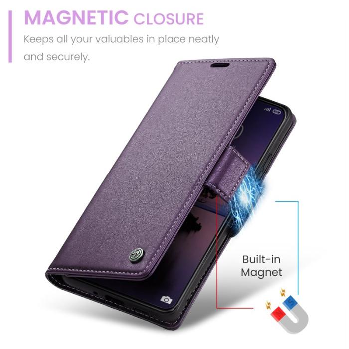 Caseme - CASEME 023 Series Xiaomi 14 Ultra Skal RFID Blocker Lila