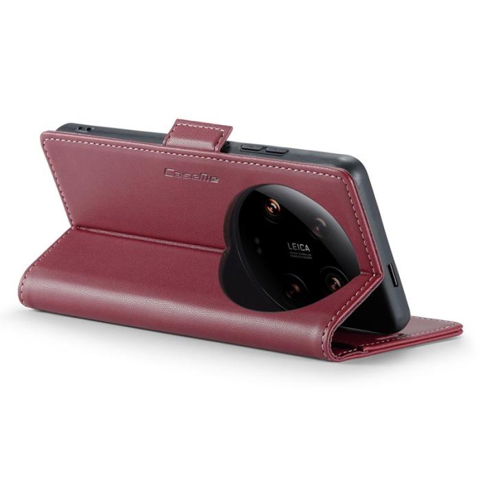 Caseme - CASEME 023 Series Xiaomi 14 Ultra Skal RFID Blocker Röd