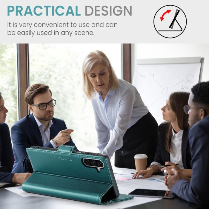 Caseme - CASEME 023 Mobilskal för Samsung Galaxy A17 5G/4G - Grön