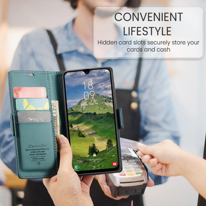 Caseme - CASEME 023 Mobilskal för Samsung Galaxy A17 5G/4G - Grön