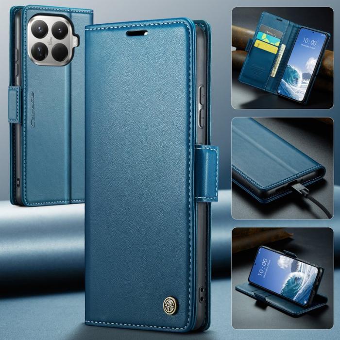 Caseme - CASEME 023 Xiaomi 15T Pro Skal RFID Blocker Glansig Blå
