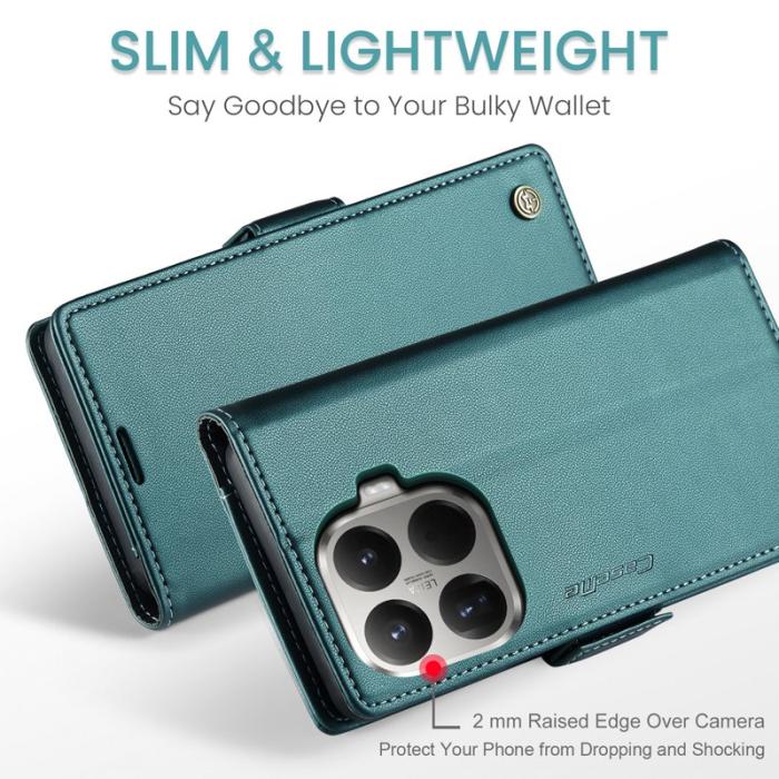 Caseme - CASEME 023 Xiaomi 15T Pro Skal RFID Blocker Grön