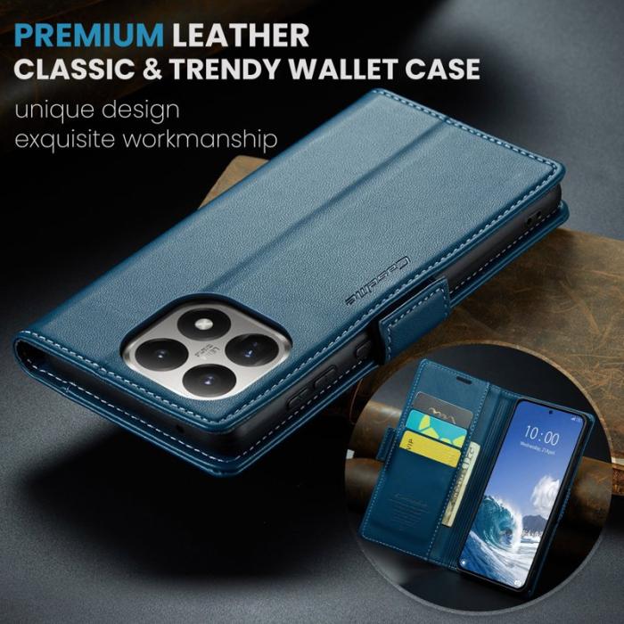 Caseme - CASEME 023 Xiaomi 15T Skal RFID Blocker Glansig Blå