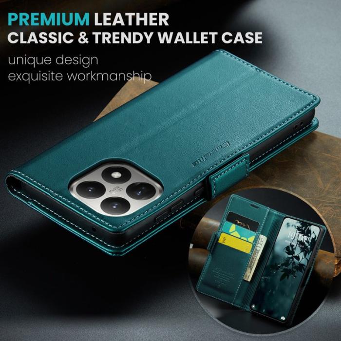 Caseme - CASEME 023 Xiaomi 15T Skal RFID Blocker Ställfunktion Grön