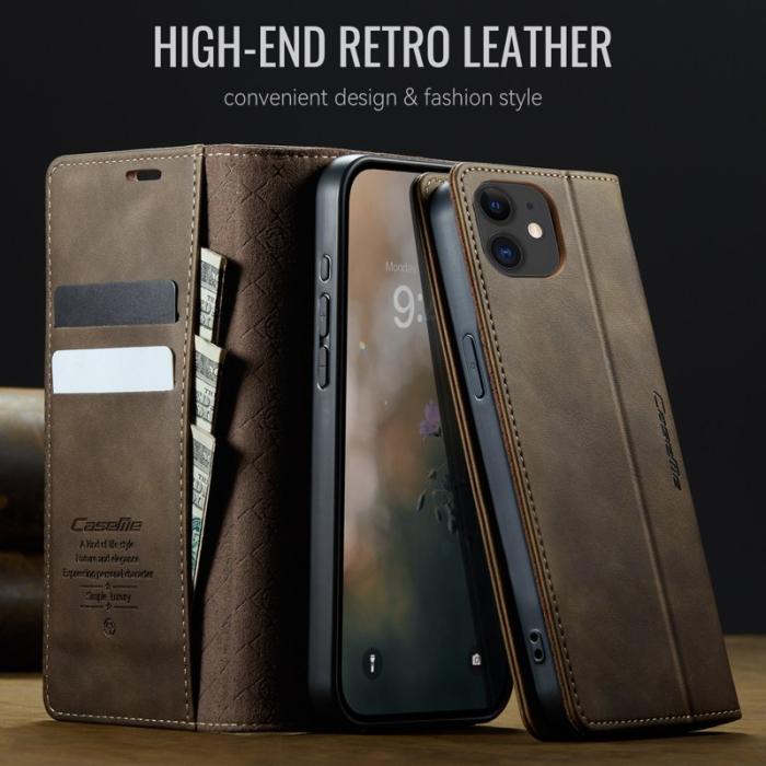 Caseme - CASEME 033 Fodral för iPhone 12 mini 5.4 tum Kaffe