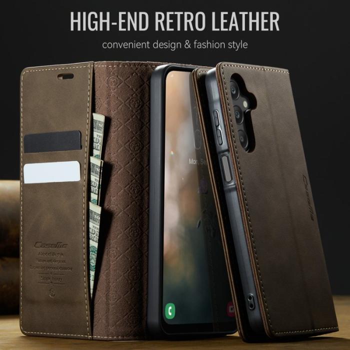 Caseme - CASEME 033 Fodral för Samsung Galaxy A16 5G - Kaffe