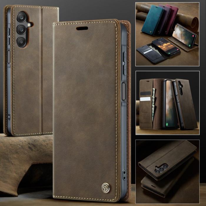 Caseme - CASEME 033 Fodral för Samsung Galaxy A16 5G - Kaffe