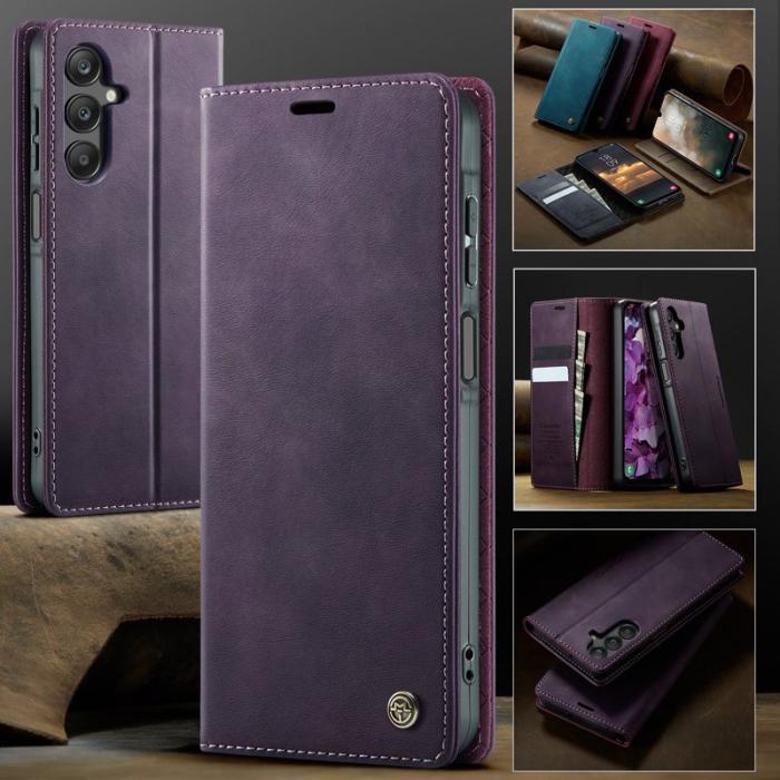 Caseme - CASEME 033 Fodral till Samsung Galaxy A16 5G Lila RFID Blocking