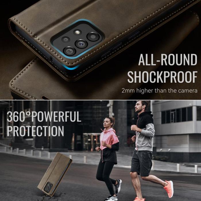 Caseme - CASEME 033 Fodral till Samsung Galaxy A53 5G - Kaffe