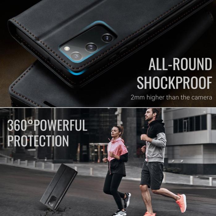 Caseme - CASEME 033 Fodral till Samsung Galaxy S20 FE RFID Skydd - Svart