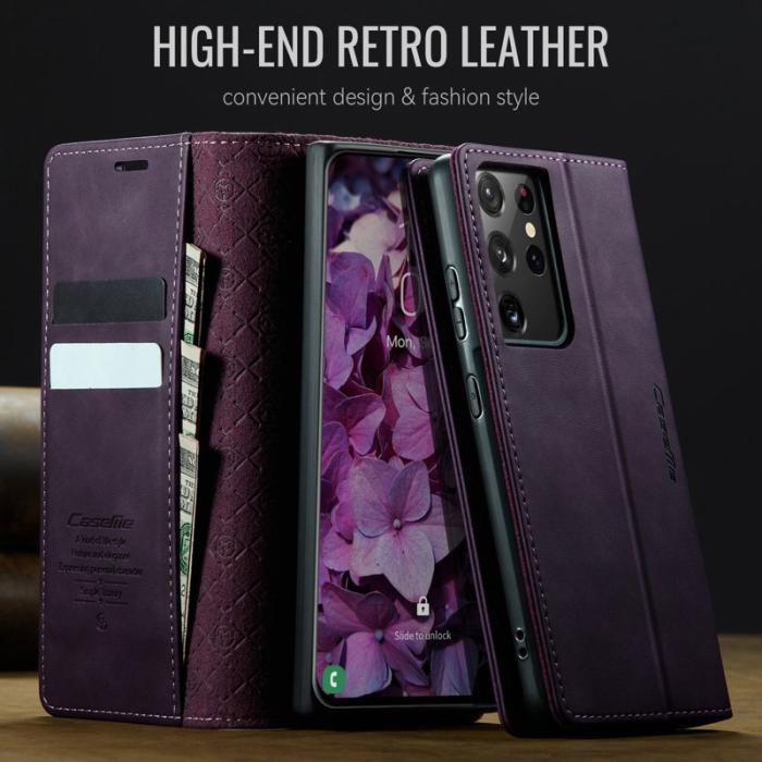 Caseme - CASEME 033 Fodral till Samsung Galaxy S21 Ultra 5G Lila
