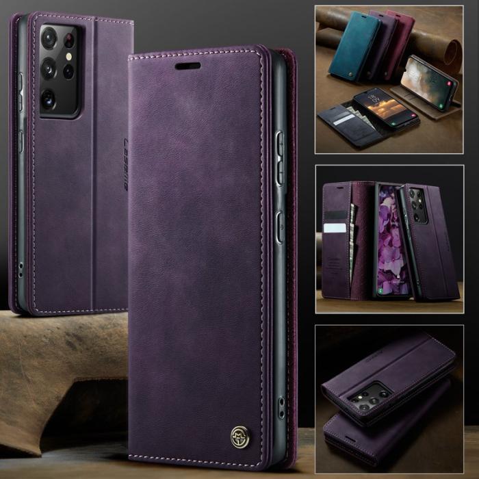 Caseme - CASEME 033 Fodral till Samsung Galaxy S21 Ultra 5G Lila