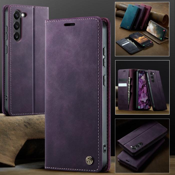 Caseme - CASEME 033 Fodral till Samsung Galaxy S23+ Lila RFID-blockerande