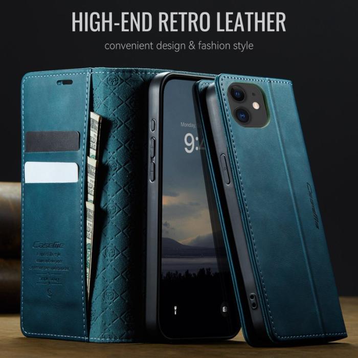 Caseme - CASEME 033 iPhone 12 mini Fodral RFID Blocker Grön