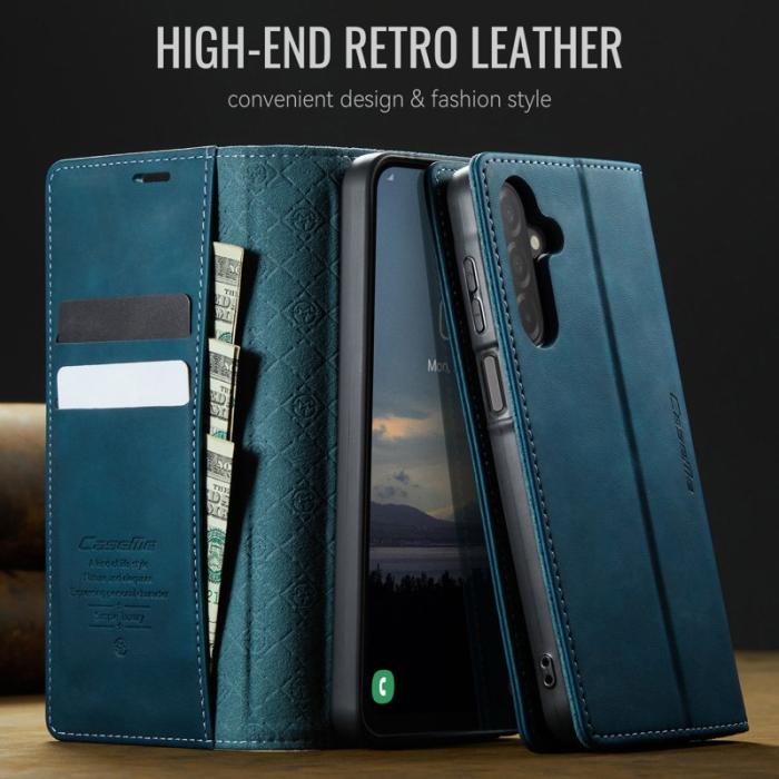 Caseme - CASEME 033 Samsung Galaxy A26 5G Skal RFID Blocker Grön