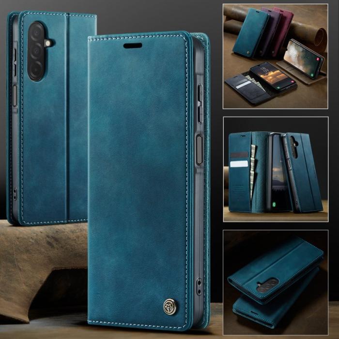 Caseme - CASEME 033 Samsung Galaxy A26 5G Skal RFID Blocker Grön