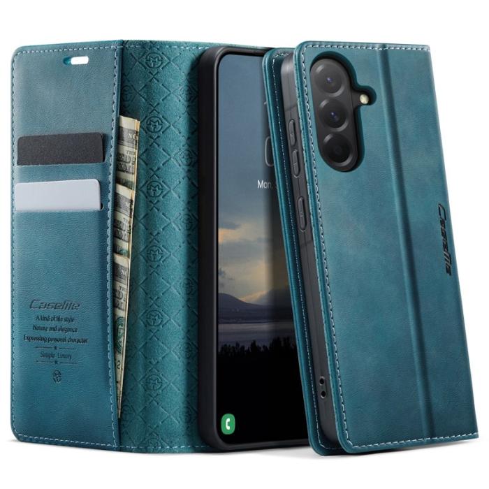 Caseme - CASEME 033 Samsung Galaxy A36 5G Skal RFID Blocker Grön