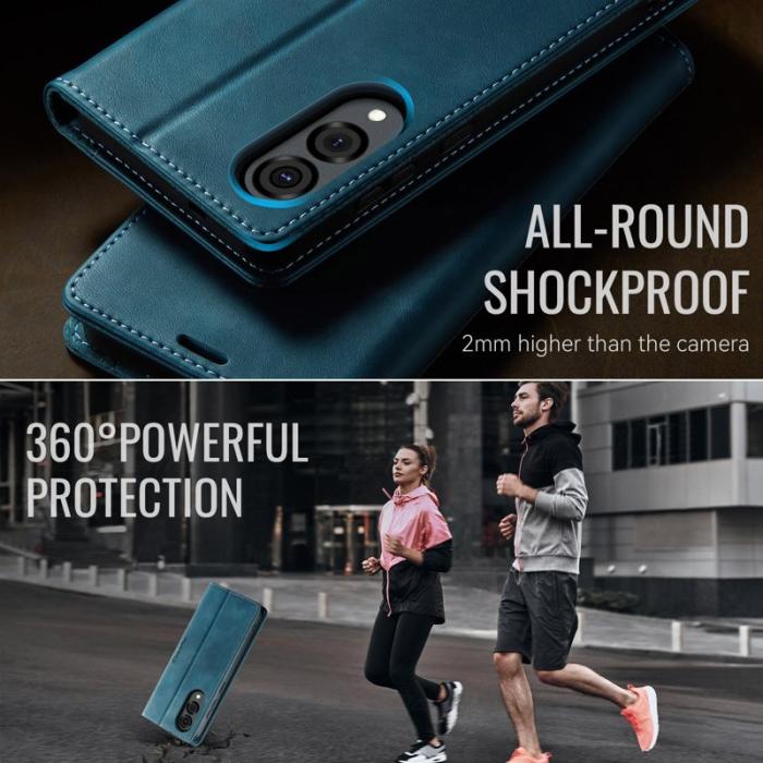 Caseme - CASEME 033 Samsung Galaxy S25 Edge Skal RFID Blocker Grön