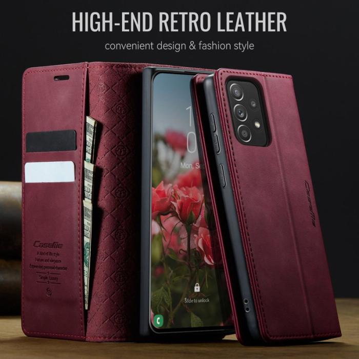 Caseme - CASEME 033 Series Fodral för Samsung Galaxy A52s 5G - Röd