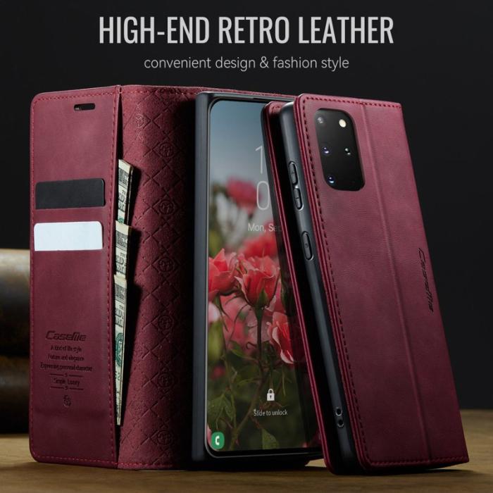 Caseme - CASEME 033 Series Fodral för Samsung Galaxy S20 Plus 5G Röd