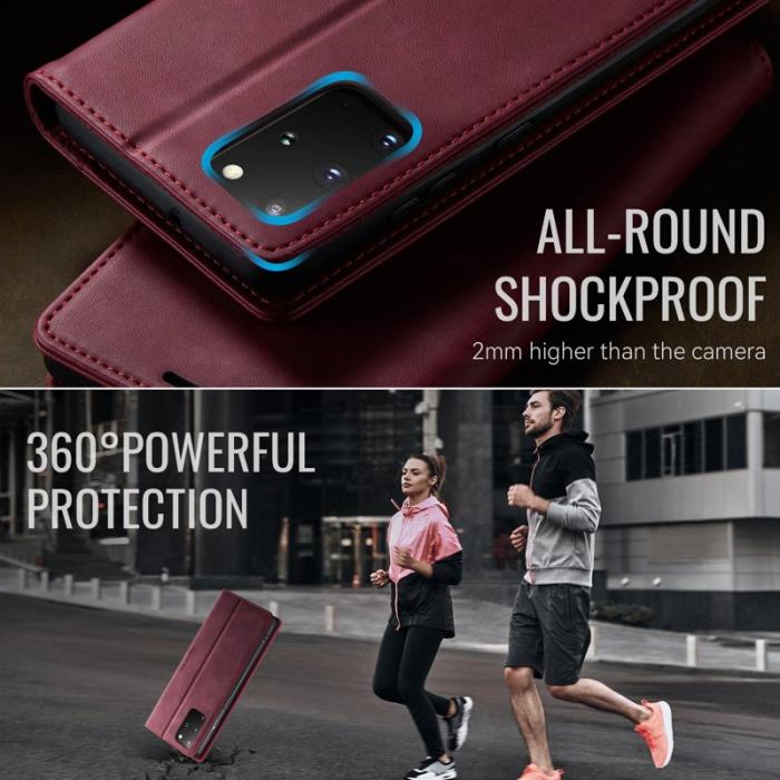 Caseme - CASEME 033 Series Fodral för Samsung Galaxy S20 Plus 5G Röd
