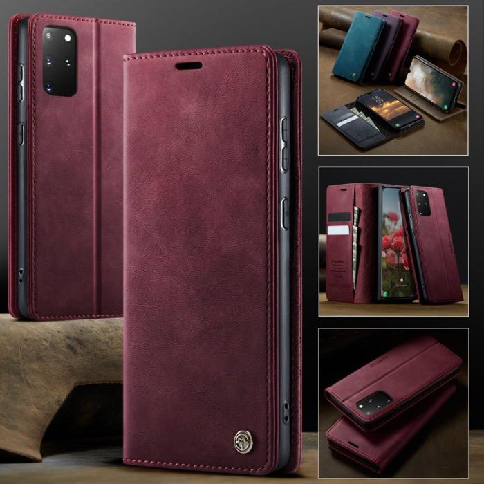 Caseme - CASEME 033 Series Fodral för Samsung Galaxy S20 Plus 5G Röd