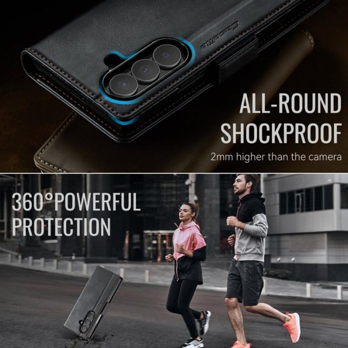 Caseme - CASEME 033 Series Fodral för Samsung Galaxy Z Fold7 5G - Svart