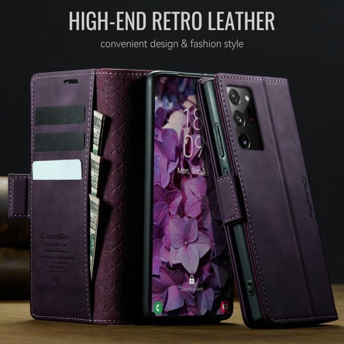 Caseme - CASEME 033 Series Samsung Galaxy Note20 Ultra Fodral Lila