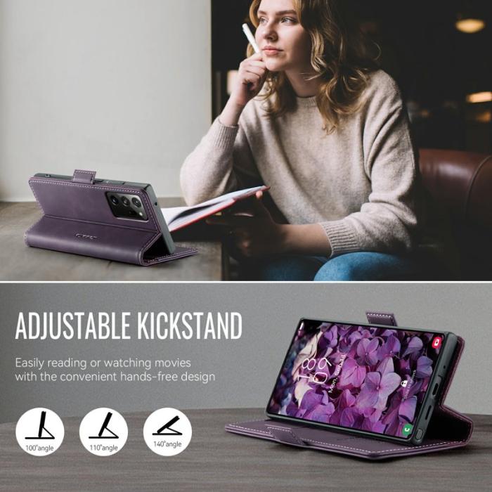 Caseme - CASEME 033 Series Samsung Galaxy Note20 Ultra Fodral Lila