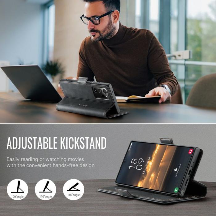 Caseme - CASEME 033 Series Samsung Galaxy Note20 Ultra Fodral Svart