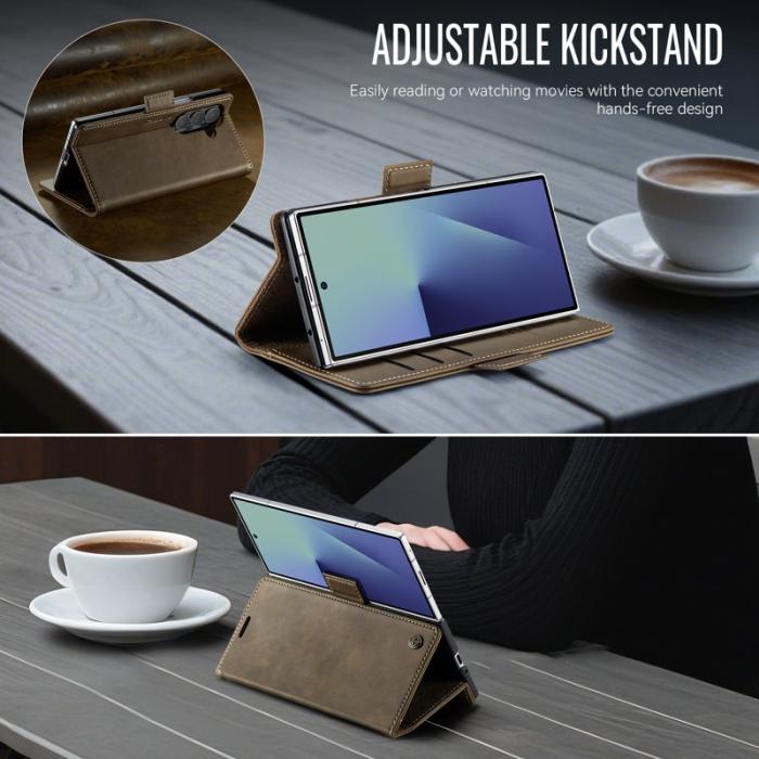 Caseme - CASEME 033 Series Samsung Galaxy Z Fold7 5G Skal Kaffe