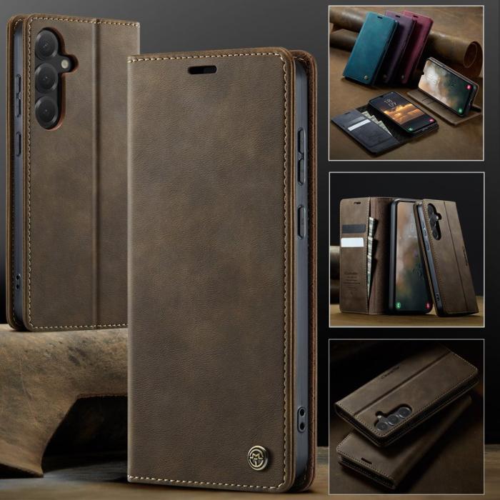 Caseme - CASEME 033 Series Skal för Samsung Galaxy S25/S24 - Kaffe