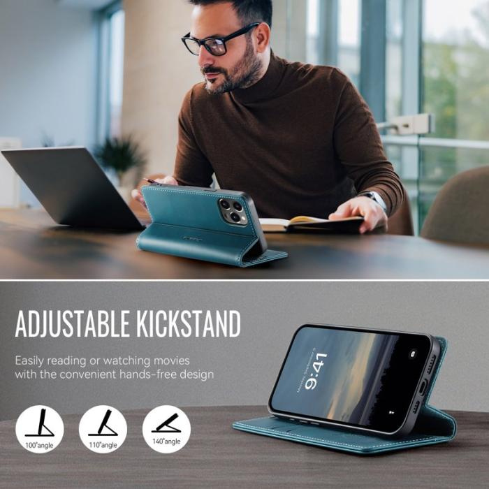 Caseme - CASEME 033 Skal för iPhone 12 Pro/12 6.1 tum Grön