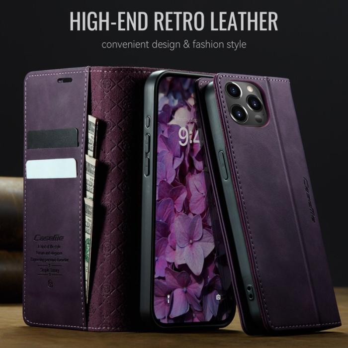 Caseme - CASEME 033 Skal för iPhone 12 Pro/12 6.1 tum Lila