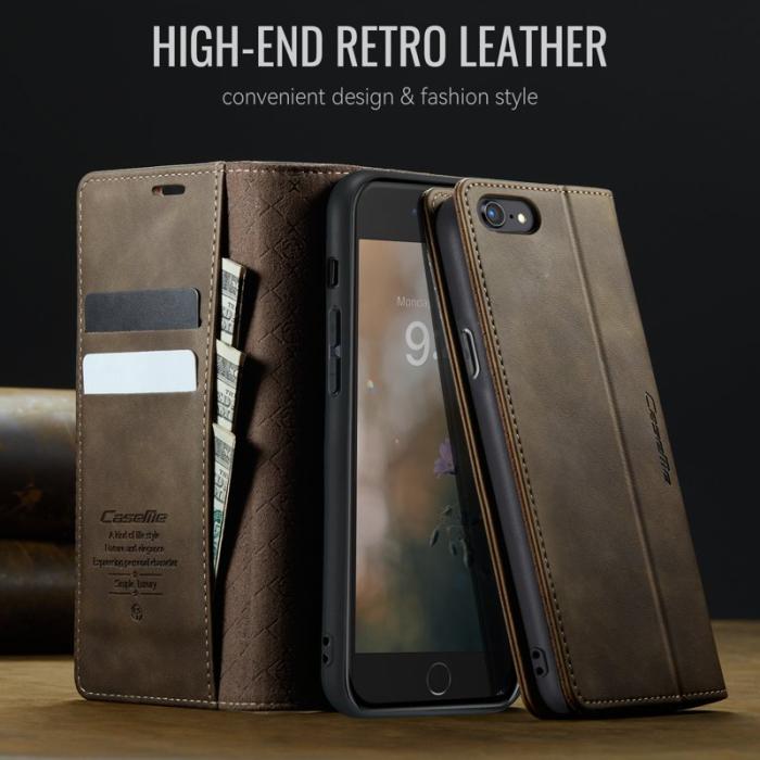 Caseme - CASEME 033 Skal för iPhone 7/8/SE 2020/2022 i kaffe
