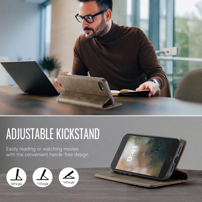 Caseme - CASEME 033 Skal för iPhone 7/8/SE 2020/2022 i kaffe