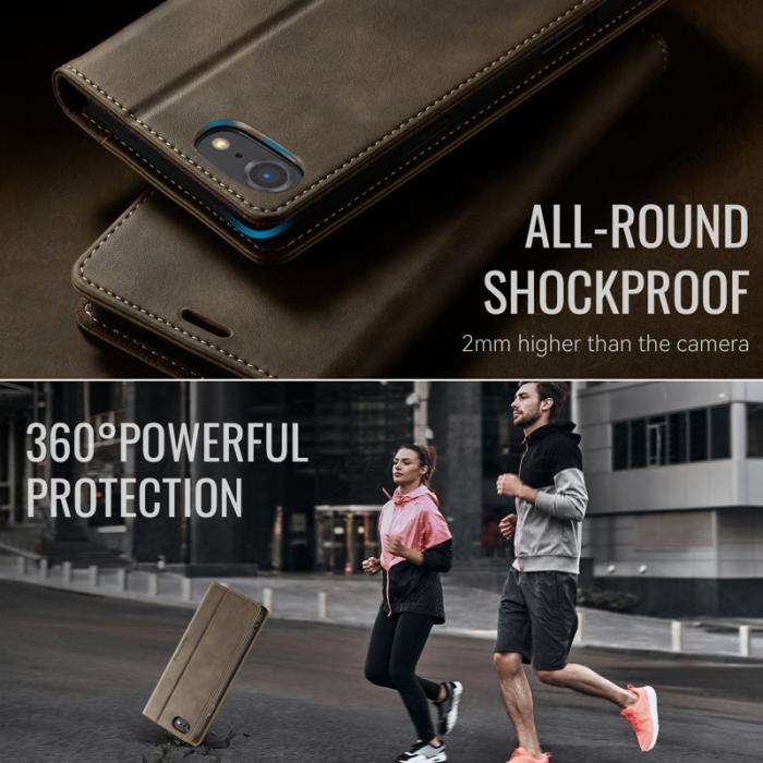 Caseme - CASEME 033 Skal för iPhone 7/8/SE 2020/2022 i kaffe
