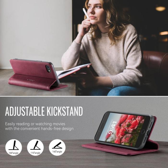 Caseme - CASEME 033 Skal för iPhone 7/8/SE 2020/SE 2022 Röd