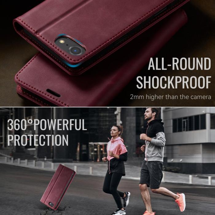 Caseme - CASEME 033 Skal för iPhone 7/8/SE 2020/SE 2022 Röd