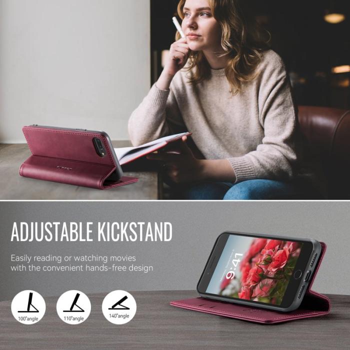 Caseme - CASEME 033 Skal för iPhone 7 Plus/8 Plus/6 Plus Röd