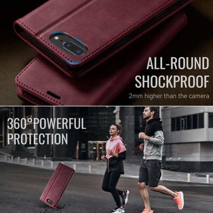 Caseme - CASEME 033 Skal för iPhone 7 Plus/8 Plus/6 Plus Röd